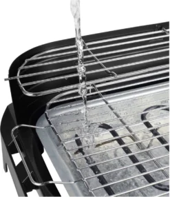 Princess 112250 Elektrische BBQ Met Zijplanken - BBQ - 40x25cm - Met En Zonder Statief Te Gebruiken - Met Zijplankjes - Ook Te Gebruiken Als Tafelgrill - 2200W -Home Keuken Winkel 1037x1200 2