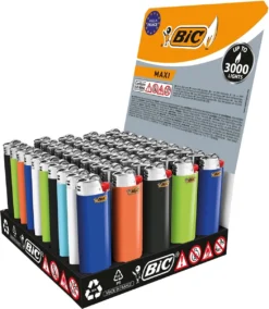 BIC Lighter Aansteker Maxi J26 Display(50stuks) -Home Keuken Winkel 1045x1200