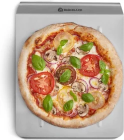 Burnhard Pizzasteen 38 X 30 X 1,5 Cm + Pizzaschep 18 Burnhard Pizzasteen 38 X 30 X 1,5 Cm + Pizzaschep -Home Keuken Winkel 1063x1200 2
