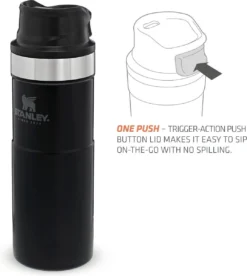 Stanley Trigger-Action Travel Mug 0.47L - Thermosfles - Matt Black -Home Keuken Winkel 1075x1200 2
