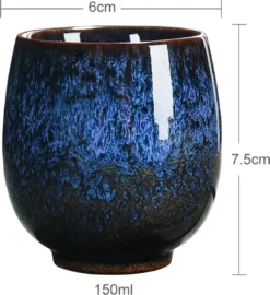 Simple Solutions Set Van 4 Koffiekopjes - Keramiek - Koffiebeker 150 Ml Zonder Oor - Mooi Cadeau Voor Man En Vrouw -Home Keuken Winkel 1096x1200 1