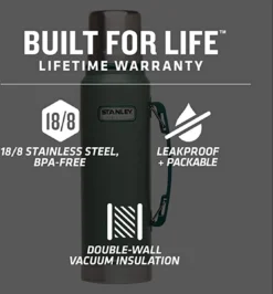 Stanley The Legendary Classic Bottle 1,40L - Thermosfles - Hammertone Green -Home Keuken Winkel 1113x1200 4