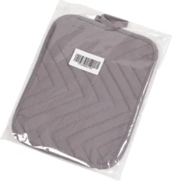 Roegaarden Pannenlappen - Pannenlap - 2 Stuks - Met Insteekvakken - Grijs -Home Keuken Winkel 1141x1200