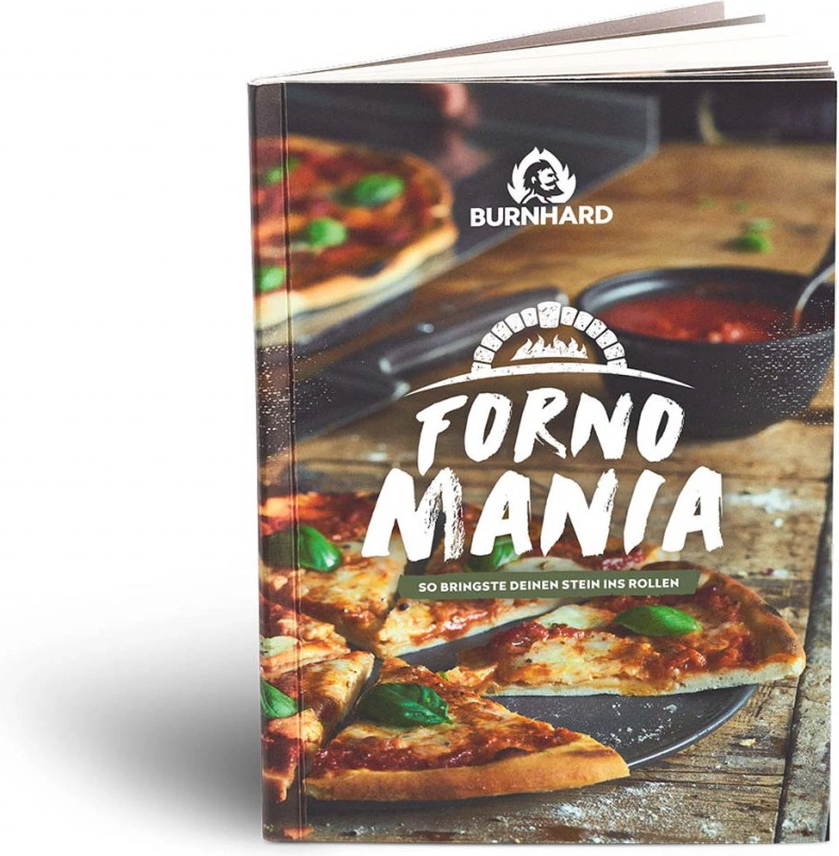 Burnhard Pizzasteen 38 X 30 X 1,5 Cm + Pizzaschep 7 Burnhard Pizzasteen 38 X 30 X 1,5 Cm + Pizzaschep - Afbeelding 7