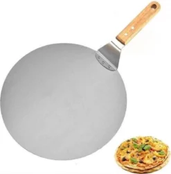 Luxe Pizzaschep Voor Verse Pizza - Extra Groot - RVS 30CM - Grote Pizza Schep Voor Oven Of BBQ Barbecue - Hout Handvat - Pizzaspatel Voor Zelfgemaakte Ovenpizza -Home Keuken Winkel 1180x1200 2