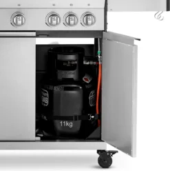 Burnhard Gas BBQ Big FRED Deluxe - 4 Branders - Incl. Keramische Infraroodbrander & Afdekhoes - Deluxe -Home Keuken Winkel 1193x1200 6