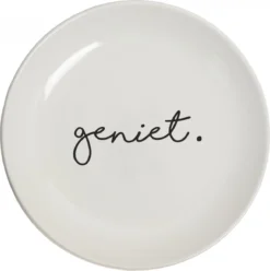 Gusta - Gebaksbordjes - ø 15 Cm - Set 4 Stuks - Porselein - Wit -Home Keuken Winkel 1197x1200 4