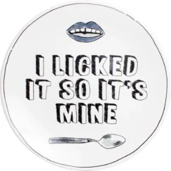 Blond Amsterdam - X Noir - Bord - I Licked - Ø 22 Cm