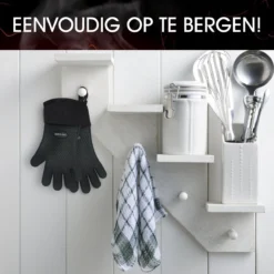 Sense Of Taste Ovenwanten - 2 Stuks - Ovenhandschoenen - Hittebestendig - 230°C - Siliconen - Zwart - Koken - Extra Lang -Home Keuken Winkel 1198x1200 11