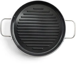 Dagelijkse Kost Keramische Grillpan - Ø28cm - PFAS-vrij - 2 Grepen -Home Keuken Winkel 1200x1021
