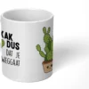 Mok - Koffiemok - Spreuken - Quote - 'Kak Dus Dat Je Weggaat' - Baan - Mokken - 350 ML - Beker - Koffiemokken - Theemok - Mok Met Tekst