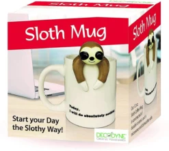 Decodyne Luiaard Luie Grappige Koffiemok, Grappige Cadeaus Voor Vrouwen En Mannen 35 Cl -Home Keuken Winkel 1200x1072 2