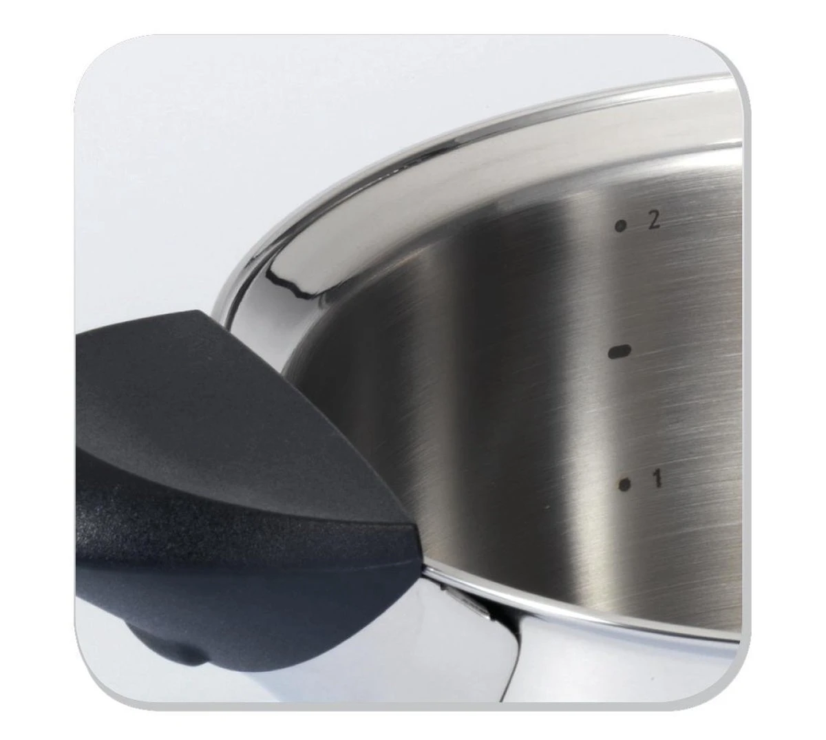 BK Q-linair Classic Pannenset - 5 Delig - RVS - Veilig Afgietsysteem - Inductie 12 BK Q-linair Classic Pannenset - 5 Delig - RVS - Veilig Afgietsysteem - Inductie - Afbeelding 12