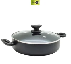 Greenpan Torino Keramische Hapjespan - 28 Cm - Met Glazen Deksel