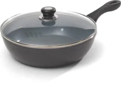 Haute Cuisine Ecosafe - Keramische Stoofpan Met Deksel - 28 Cm - PFAS-vrij - Inductie