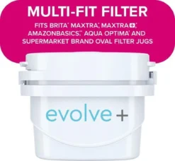 Aqua Optima Evolve+ Single Life - Wit - 6x 100 Liter -Home Keuken Winkel 1200x1108 2