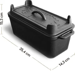 Burnhard Gietijzeren Broodpan 3,5 L - Broodbakvorm -Home Keuken Winkel 1200x1136 1