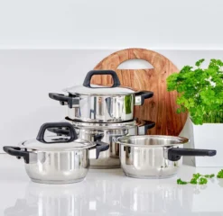 Gero Erik Kookpannenset - 4-delig - RVS - Inductie -Home Keuken Winkel 1200x1167