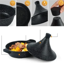 Aluminium Tajine Agadir XL 32 Cm- Geschikt Ook Voor Inductie -Home Keuken Winkel 1200x1172