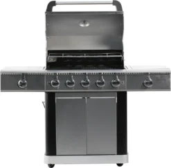 Gasbarbecue En Grill - 5 + 1 Branders + 1 Infrarood Zijbrander - Buitenkeuken - Edelstaal BBQ -Home Keuken Winkel 1200x1182 1