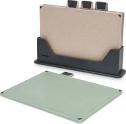 Fissman Luxe Index Snijplankenset - Met Houder - 4 Stuks - 30x22.5cm -Home Keuken Winkel 1200x1184 1