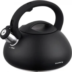 Klausberg 7368 - Fluitketel - Zwart - 2.7 Liter