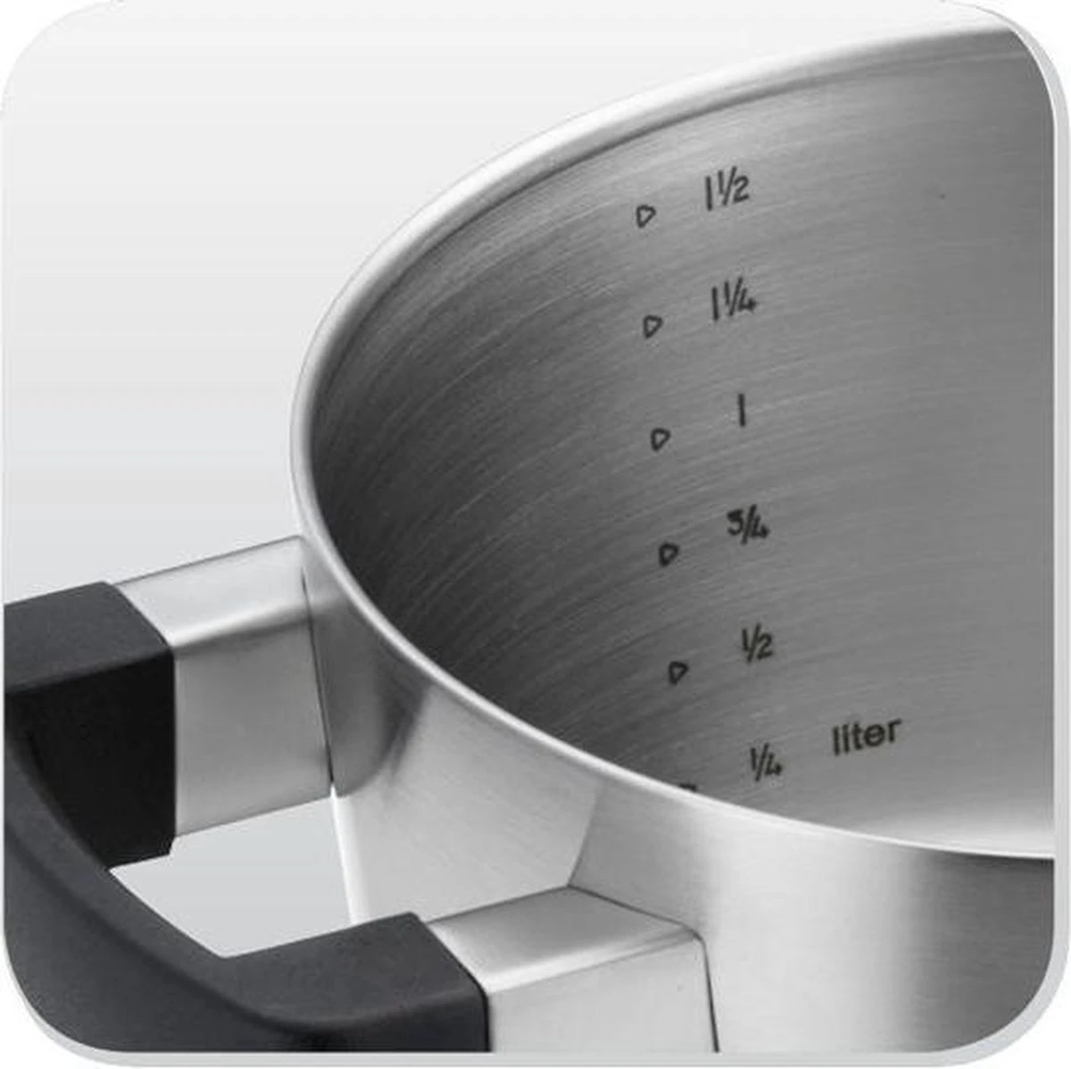 BK Conical Cool Glas Pannenset - 5-delig - Glazen Deksels - Geschikt Voor Alle Warmtebronnen 6 BK Conical Cool Glas Pannenset - 5-delig - Glazen Deksels - Geschikt Voor Alle Warmtebronnen - Afbeelding 6