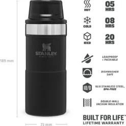 Stanley Trigger-Action Travel Mug 0.47L - Thermosfles - Matt Black -Home Keuken Winkel 1200x1198 31