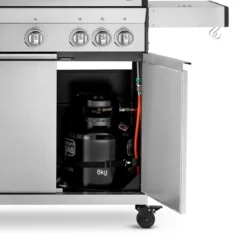 Burnhard Gas BBQ Big FRED Deluxe - 4 Branders - Incl. Keramische Infraroodbrander & Afdekhoes - Deluxe -Home Keuken Winkel 1200x1200 1027