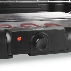 Princess 112250 Elektrische BBQ Met Zijplanken - BBQ - 40x25cm - Met En Zonder Statief Te Gebruiken - Met Zijplankjes - Ook Te Gebruiken Als Tafelgrill - 2200W -Home Keuken Winkel 1200x1200 1060