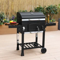 Alice's Garden Houtskool BBQ Bernard - Smoker - Verstelbare Houtskoolbak - Zwart -Home Keuken Winkel 1200x1200 1063