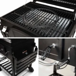 Alice's Garden Houtskool BBQ Bernard - Smoker - Verstelbare Houtskoolbak - Zwart -Home Keuken Winkel 1200x1200 1064