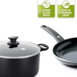 GreenPan Cambridge Koekenpan 26cm - Zwart - Inductie - PFAS-vrij -Home Keuken Winkel 1200x1200 112