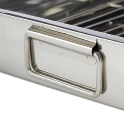 Relaxdays Braadslede Met Rooster - Edelstaal - Ovenschaal - Braadpan - Braadslee - Zilver - L -Home Keuken Winkel 1200x1200 124