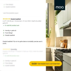 MOA Gietijzeren Braadpan - Inhoud 4,75 Liter - 26CM - Rond - Alle Warmtebronnen - Ook Voor Inductie - Gewicht 5,8 Kg - Bordeaux Rood - MC26BR -Home Keuken Winkel 1200x1200 139