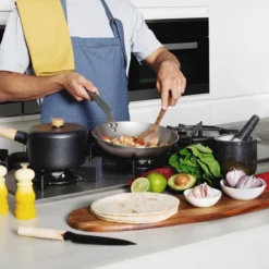 DeBuyer Mineral B Element Koekenpan - Zilver - Rond - Ø 28 Cm -Home Keuken Winkel 1200x1200 165