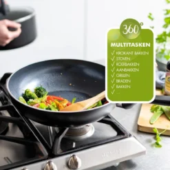 GreenPan Memphis Keramische Wokpan - Ø 28 Cm - PFAS-vrij -Home Keuken Winkel 1200x1200 202