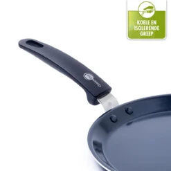 GreenPan Essentials Pannenkoekenpan 24cm - Zwart - Inductie - PFAS-vrij -Home Keuken Winkel 1200x1200 219