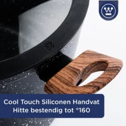 Westinghouse Hapjespan Inductie - Ø 32 Cm - Zwart Marmer - Speciale Editie - Met Deksel -Home Keuken Winkel 1200x1200 227