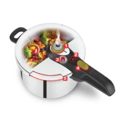 Tefal Secure5 NEO Snelkookpan - 4 Liter - Ø 22 Cm 15 Tefal Secure5 NEO Snelkookpan - 4 Liter - Ø 22 Cm -Home Keuken Winkel 1200x1200 261
