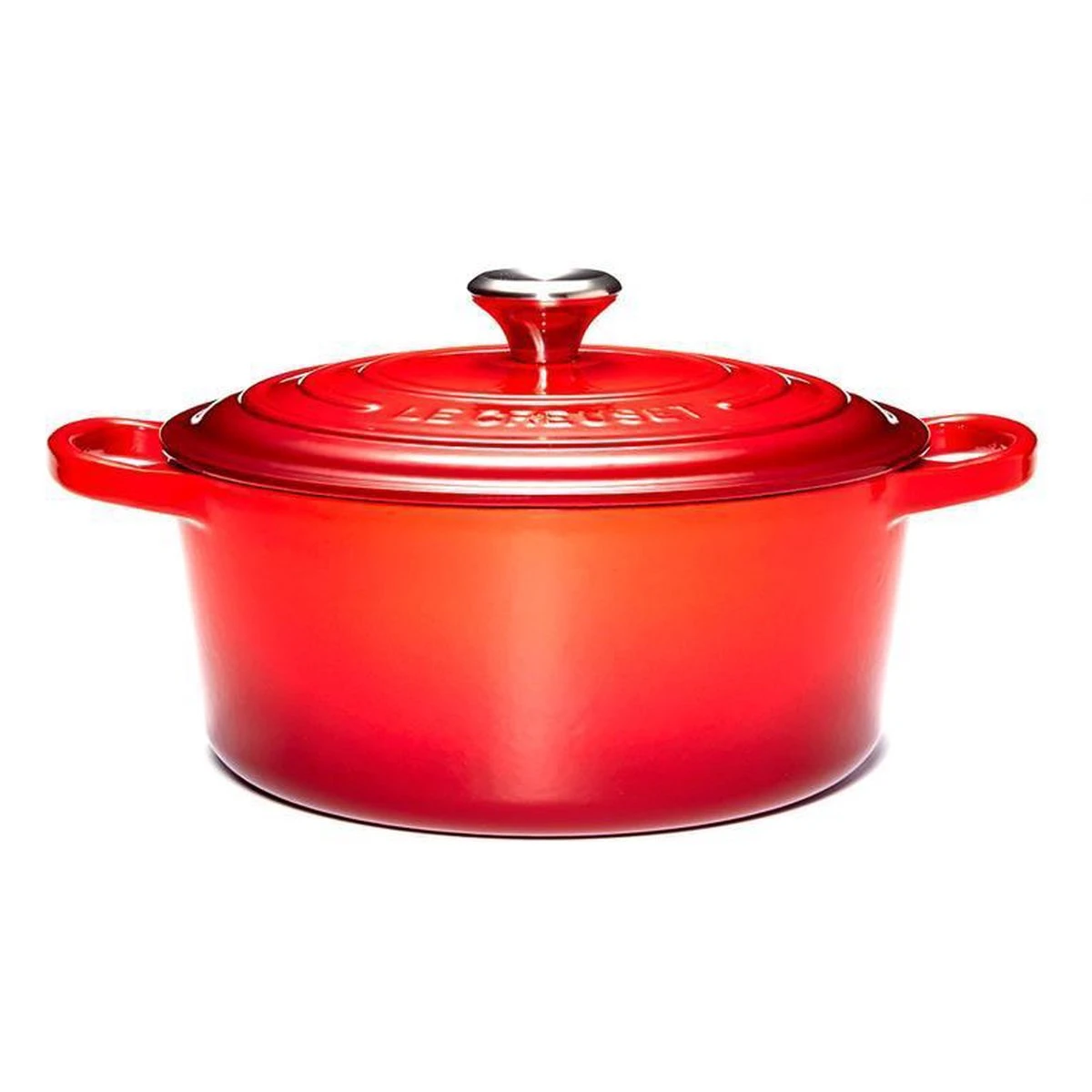 Le Creuset Signature Braadpan - 4,2 L - 24 Cm - Kersenrood 8 Le Creuset Signature Braadpan - 4,2 L - 24 Cm - Kersenrood - Afbeelding 8