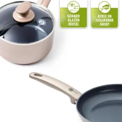 GreenPan Cambridge Koekenpan 20cm - Brons - Inductie - PFAS-vrij -Home Keuken Winkel 1200x1200 413