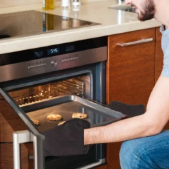 Roegaarden Pannenlappen - Pannenlap - 2 Stuks - Met Insteekvakken - Zwart -Home Keuken Winkel 1200x1200 534