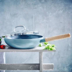 GreenPan Mayflower Wok - Ø 28 Cm - Keramisch - Inductie -Home Keuken Winkel 1200x1200 58