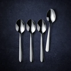 Royal Van Kempen & Begeer Koffielepels - 4-delige Set - Materiaal Edelstaal 18/10 - Hoogglans - Vaatwasserbestendig