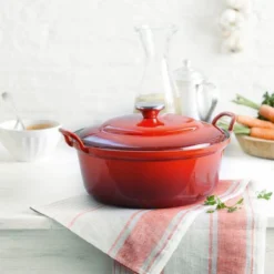 Le Creuset Braadpan Faitout Tradition Kersenrood - ø 24 Cm / 3 Liter -Home Keuken Winkel 1200x1200 63