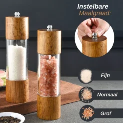 VAIVE Peper En Zoutmolen Set - Pepermolen -Home Keuken Winkel 1200x1200 665