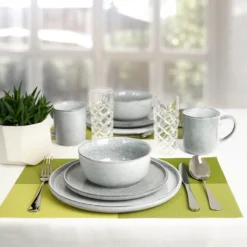 Excellent Serviesset - Servies - 16 Stuks - Aardewerk - Grijs -Home Keuken Winkel 1200x1200 793