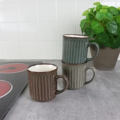 OTIX Koffiekopjes - Met Oor - Set Van 4 - Aardewerk - 250 Ml -Home Keuken Winkel 1200x1200 821