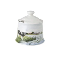 Wiebe Van Der Zee Suikerpot "Koe In Waterland" 8 Wiebe Van Der Zee Suikerpot "Koe In Waterland" -Home Keuken Winkel 1200x1200 851